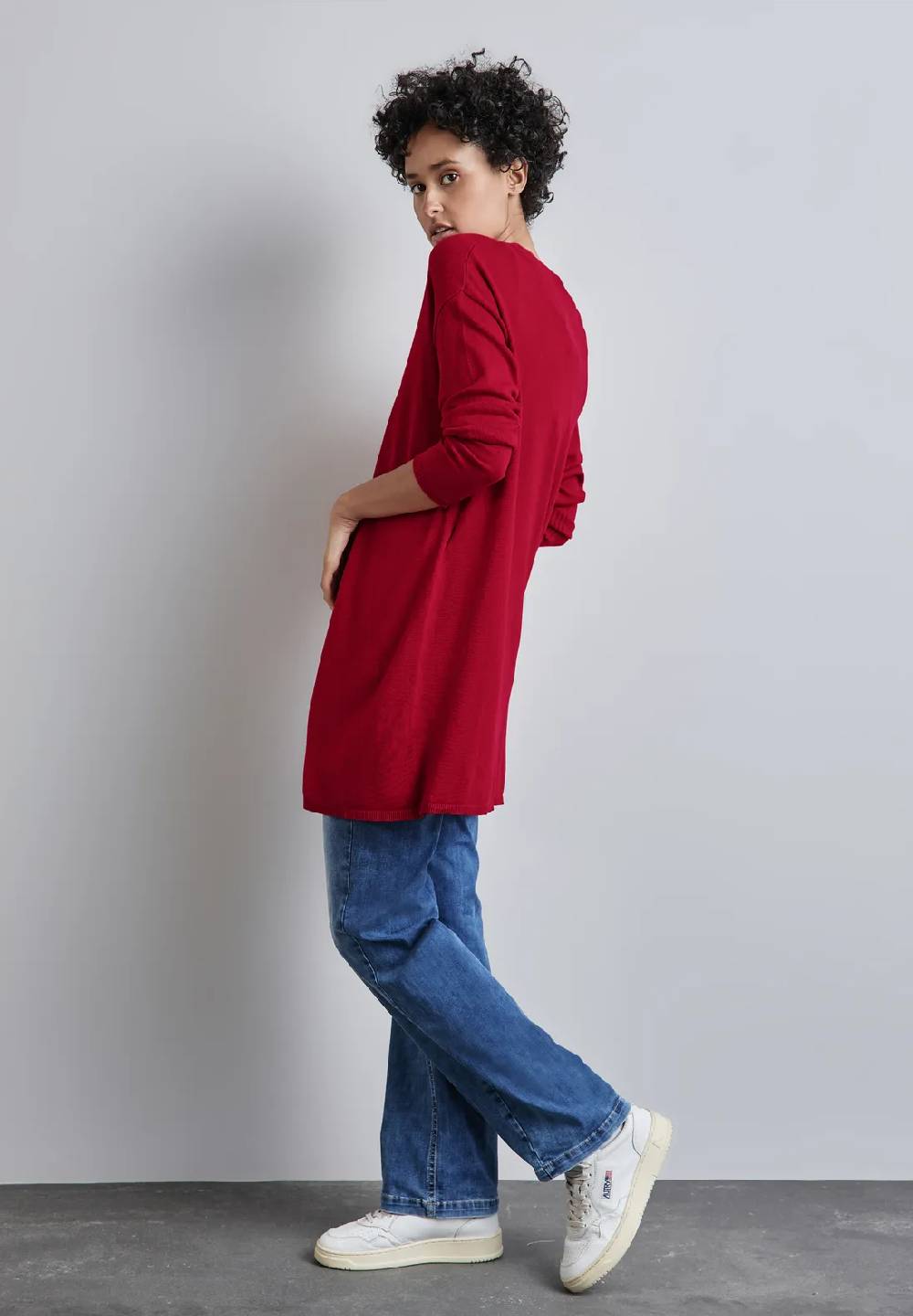 Street One Langer Feinstrickcardigan Valentinstagsangebot