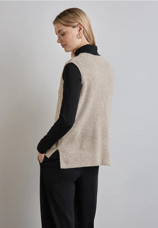 Street One Ärmelloser Pullover Heißer Verkauf