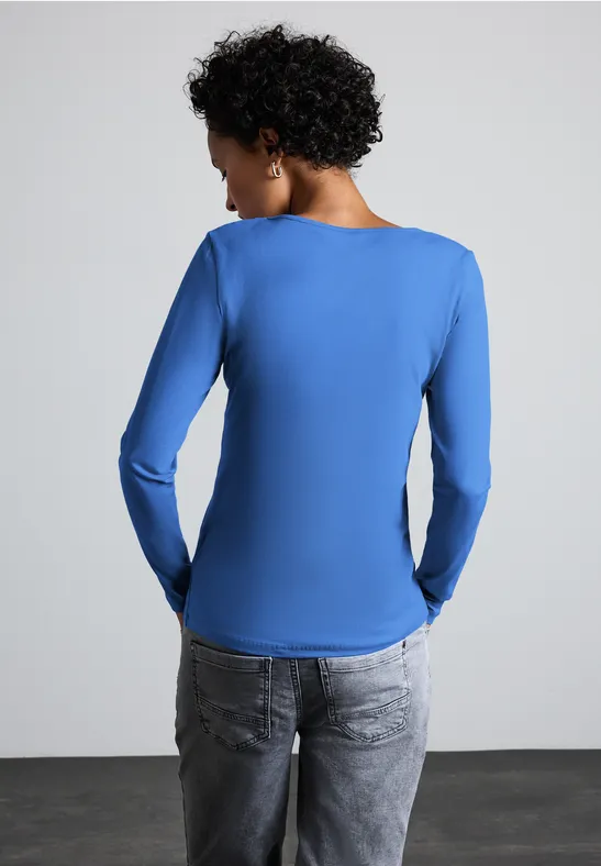 Street One Basic Langarmshirt Top Angebot