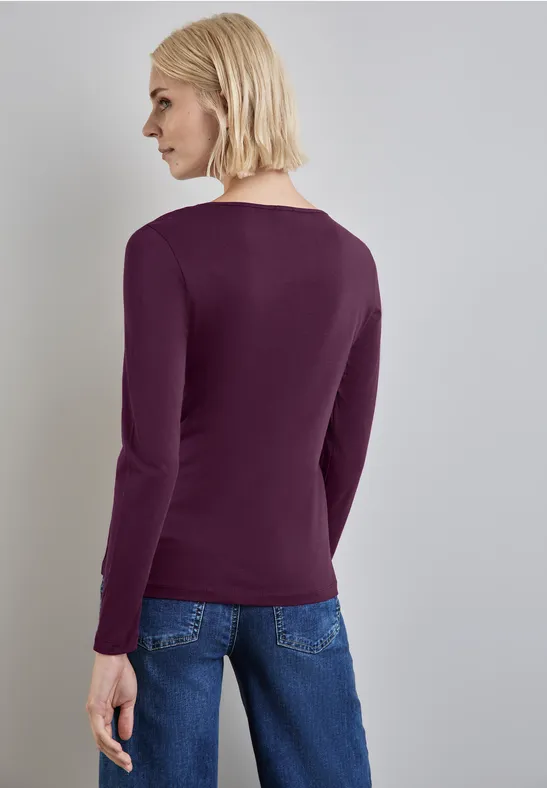 Street One Basic Langarmshirt Exklusive Angebote