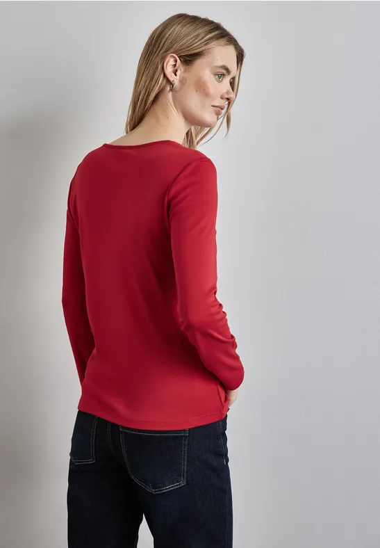 Street One Shirt mit Herzausschnitt Neuheiten