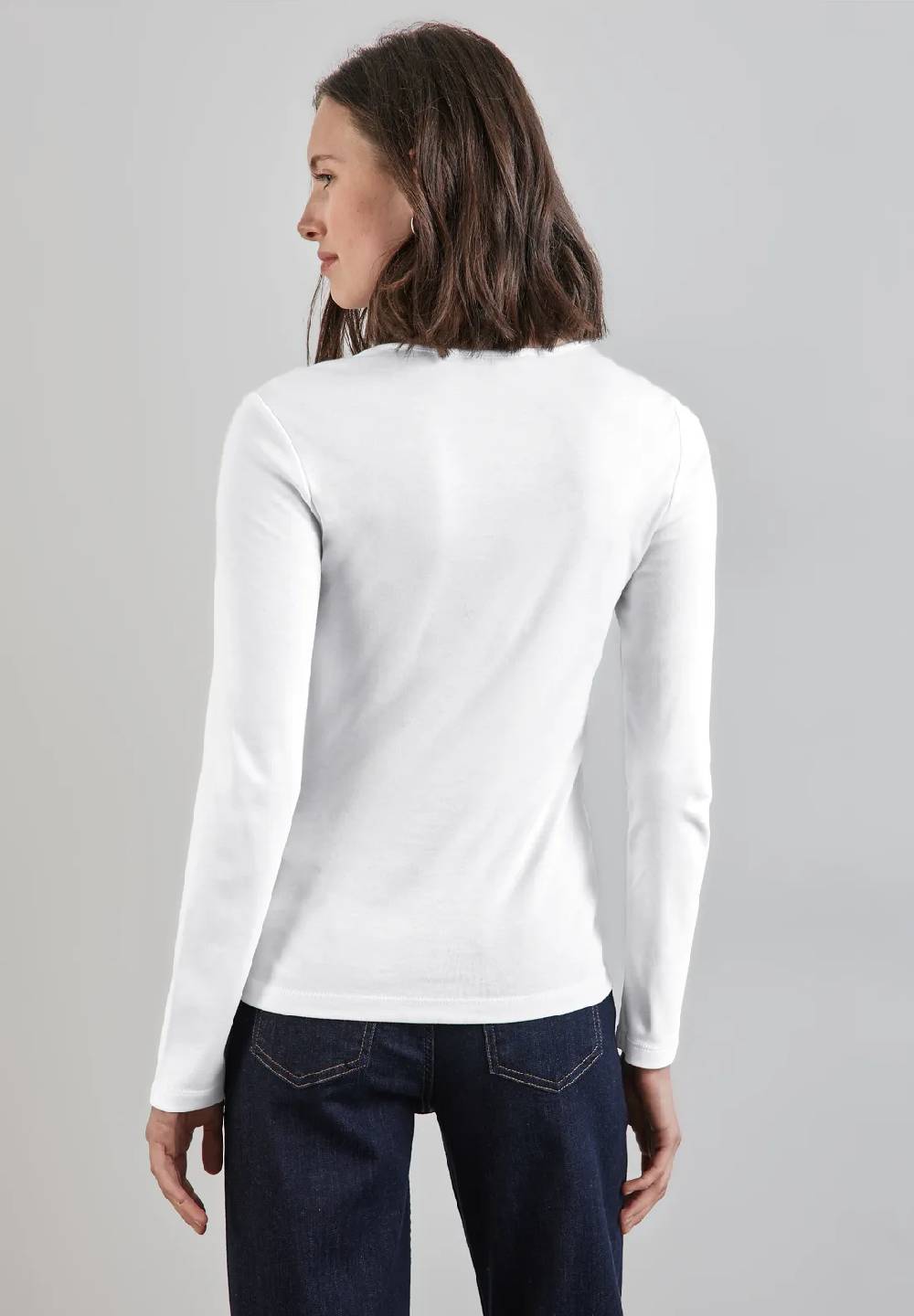 Street One Shirt mit Herzausschnitt Sonderangebote