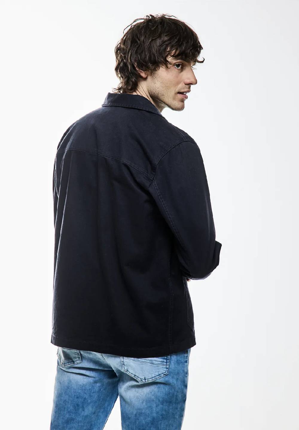 Street One Overshirt in washed Optik Tiefpreis