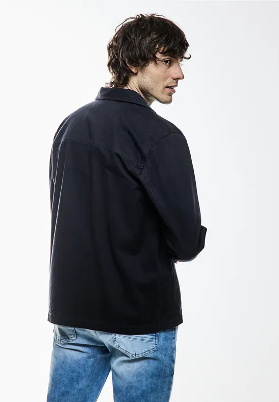 Street One Overshirt in washed Optik Tiefpreis