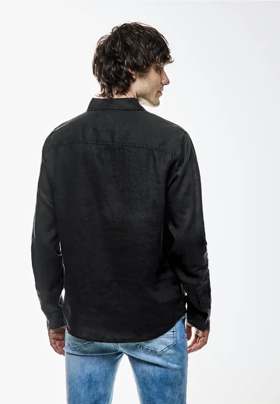 Street One Button Down Leinenhemd Super Sparpreis