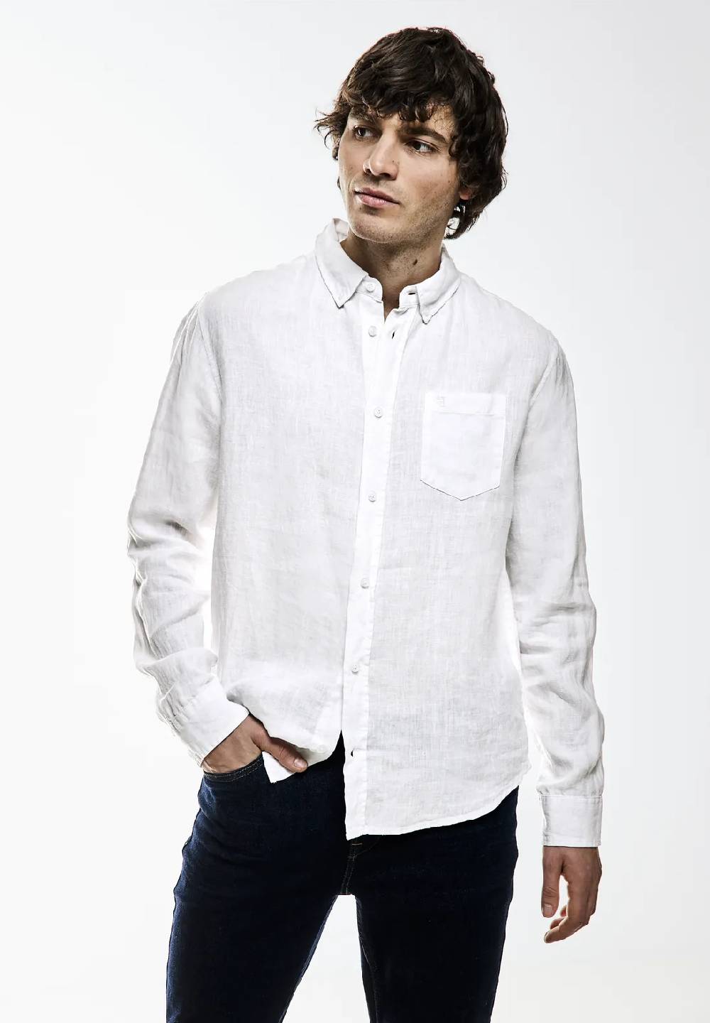 Street One Button Down Leinenhemd Kostenlose Rückgabe