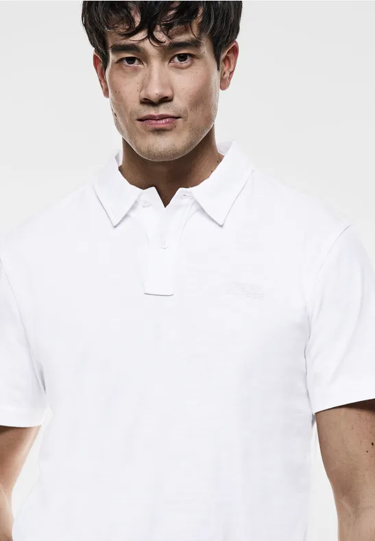 Street One Slub Jersey Poloshirt Letzter Tag