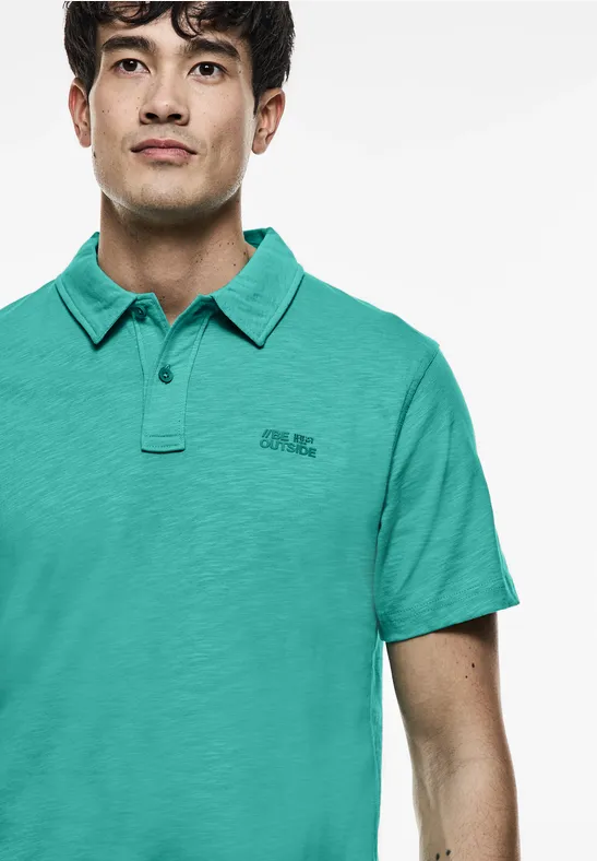 Street One Slub Jersey Poloshirt Zeitbegrenzte Promotion
