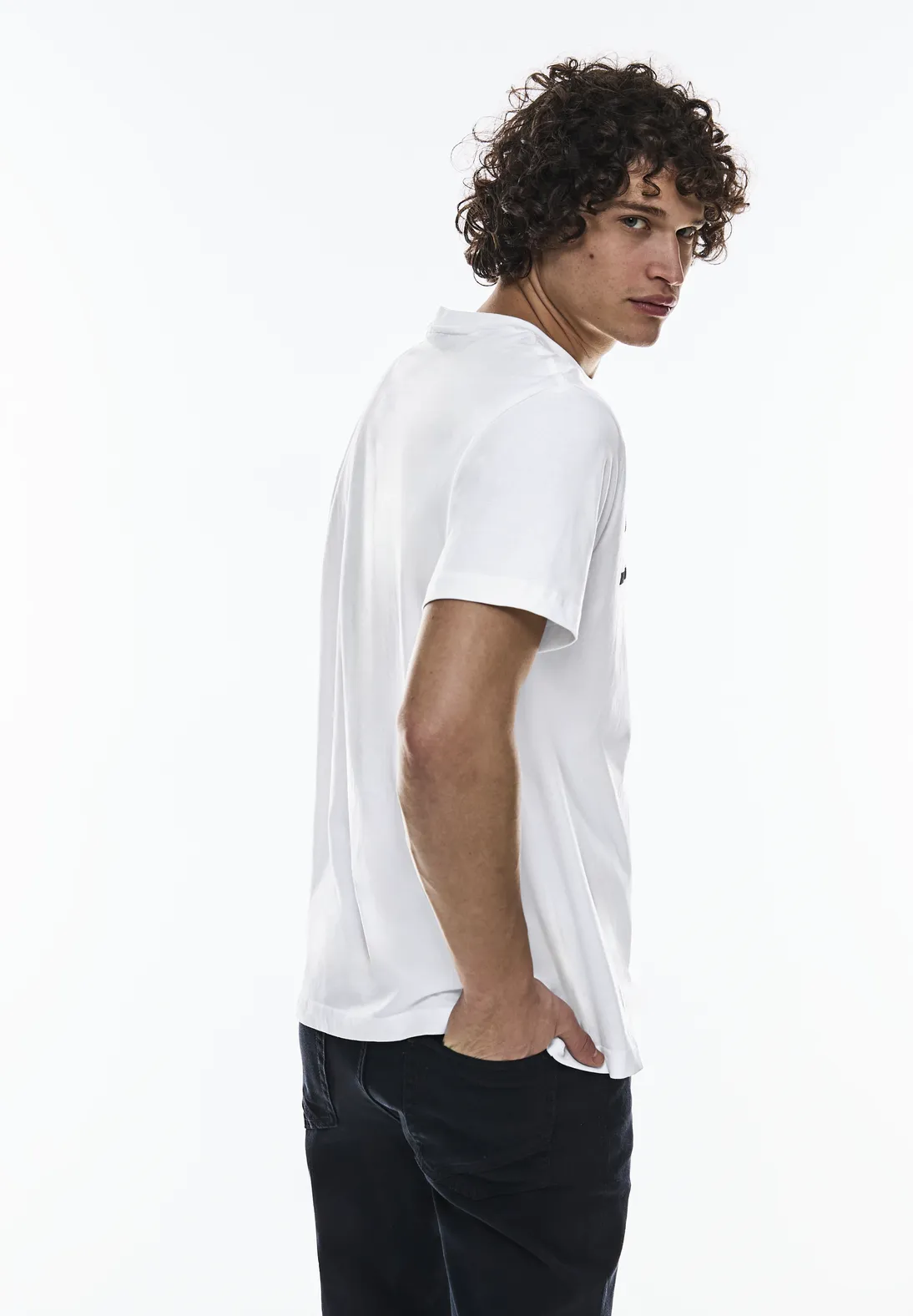 Street One T-Shirt mit Brustprint Sonderangebot der Fabrik