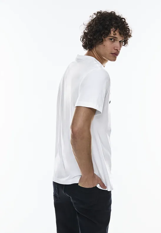 Street One T-Shirt mit Brustprint Sonderangebot der Fabrik