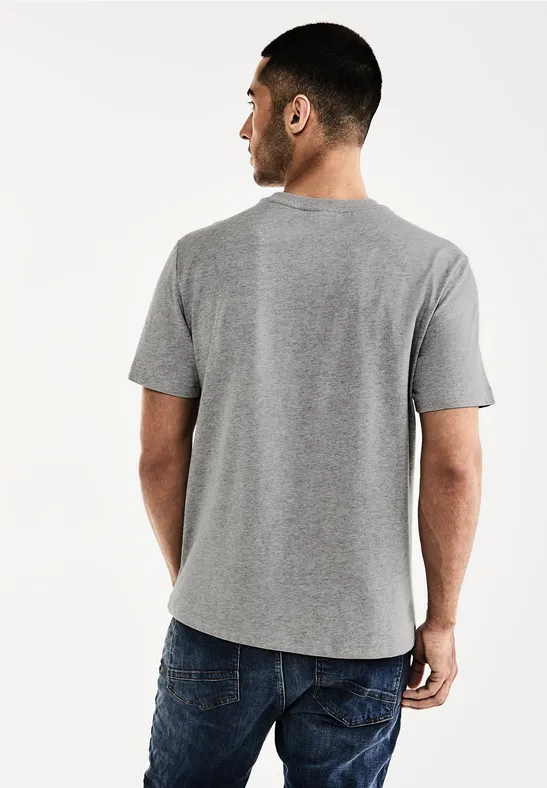 Street One Basic T-Shirt in Unifarbe Speichern exportieren