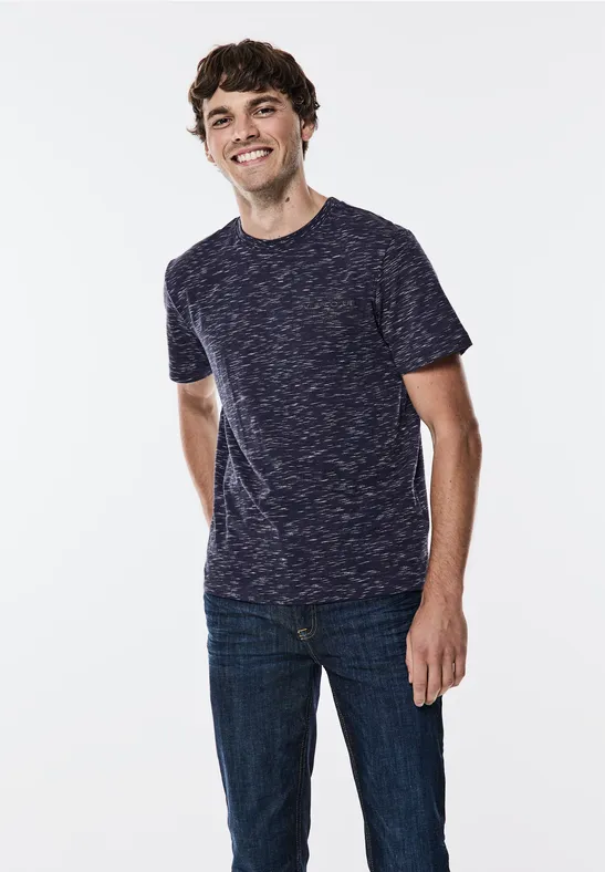 Street One T-Shirt in Melange-Optik Fabrikpreis