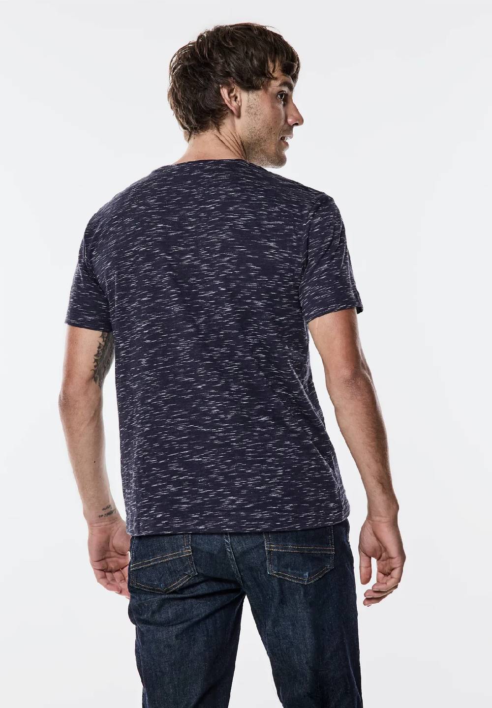 Street One T-Shirt in Melange-Optik Fabrikpreis