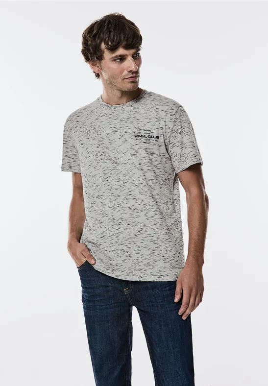Street One T-Shirt in Melange-Optik Rabatt