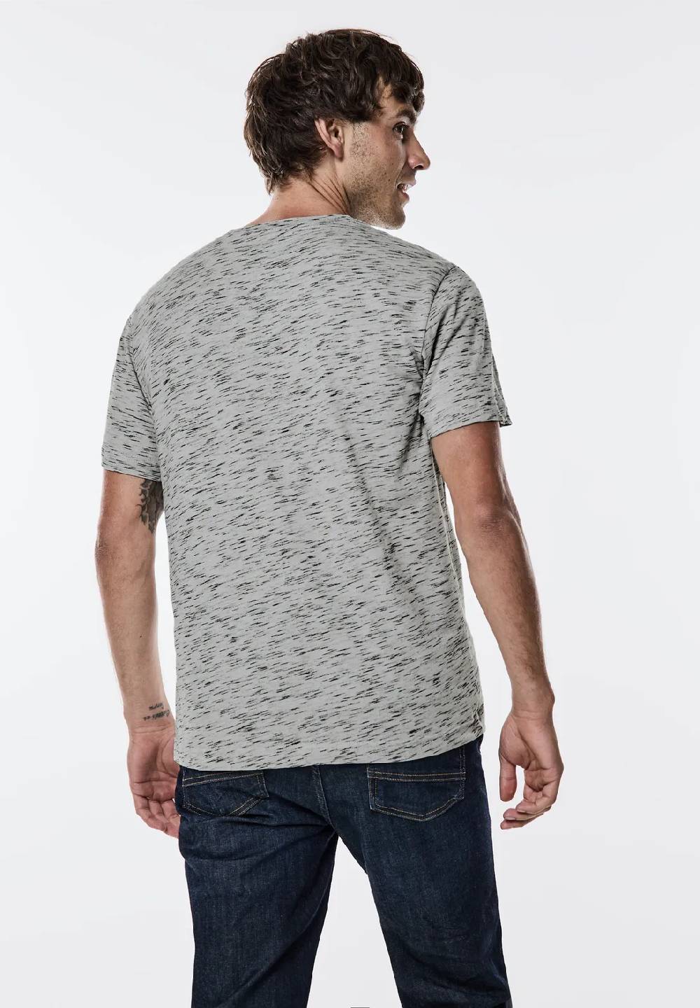 Street One T-Shirt in Melange-Optik Rabatt