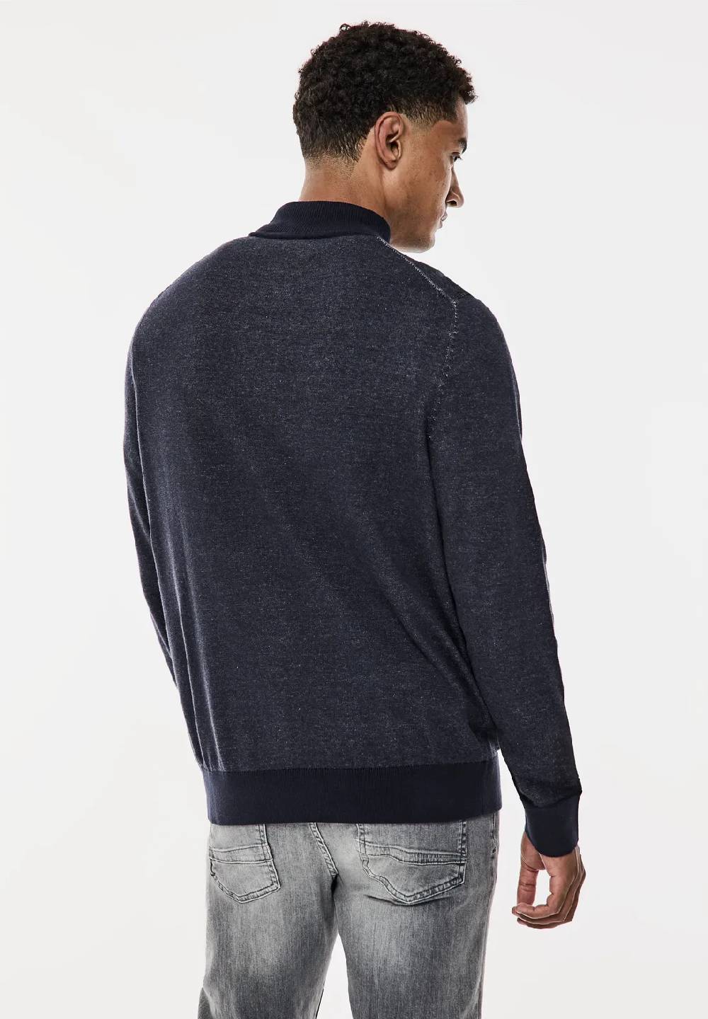 Street One Pullover in Two Tone Optik Online Shopping