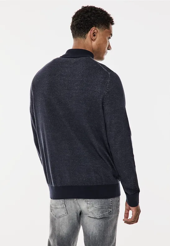 Street One Pullover in Two Tone Optik Online Shopping