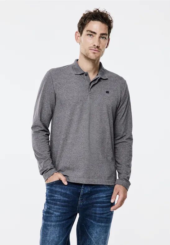 Street One Pique-Langarmpolo Cyber Monday