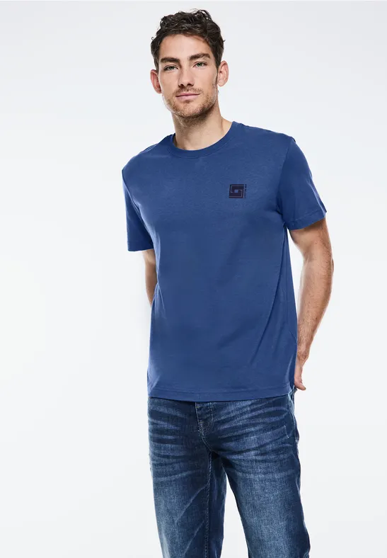 Street One T-Shirt mit Chestartwork Lagerräumung