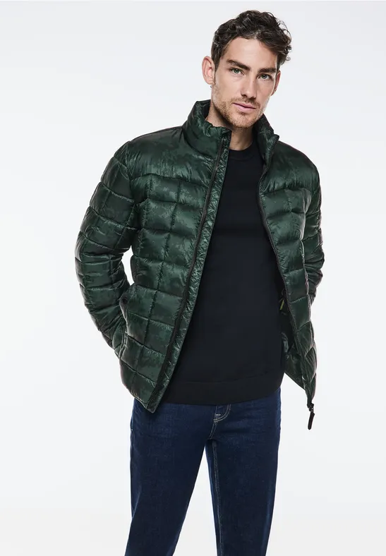 Street One Bedruckte Steppjacke Heißer Verkauf
