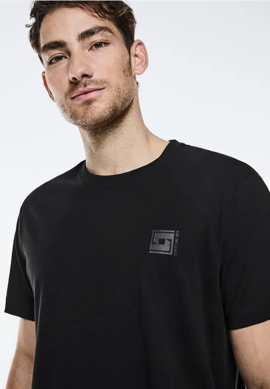 Street One T-Shirt mit Chestartwork Online Outlet