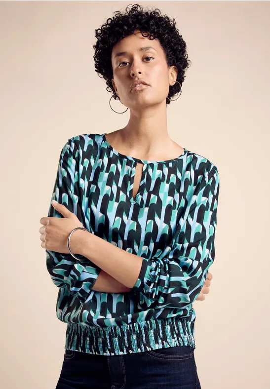 Street One Bedruckte Bluse Sonderangebot der Fabrik