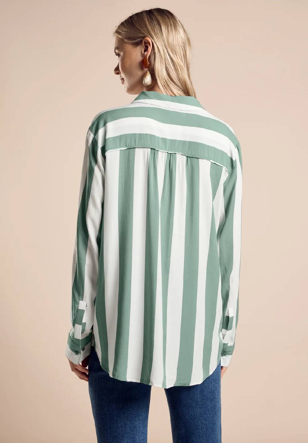 Street One Gestreifte Bluse 50% Rabatt mit kostenlosem Versand