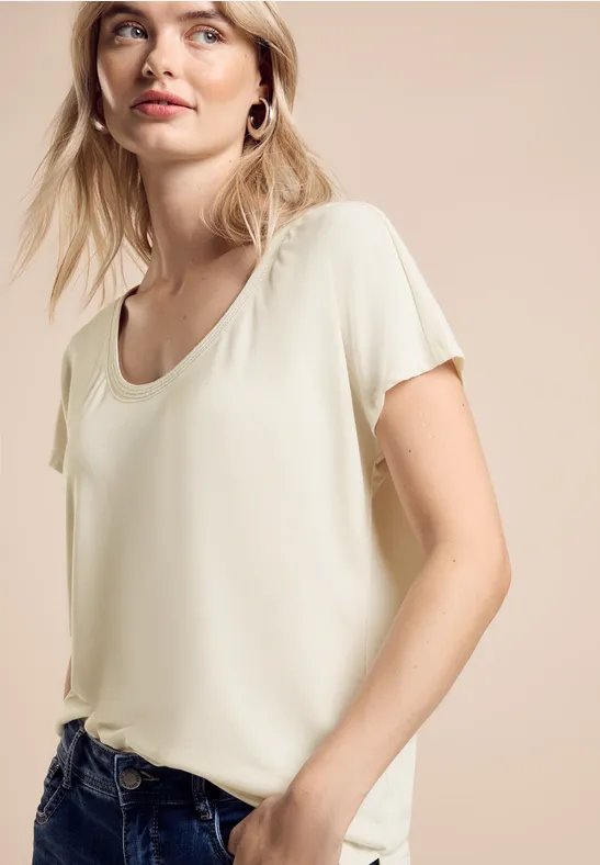 Street One Shirt im Silk-Look zollfrei