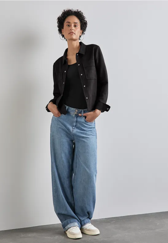 Street One Jacke in Velours-Optik Verkauf