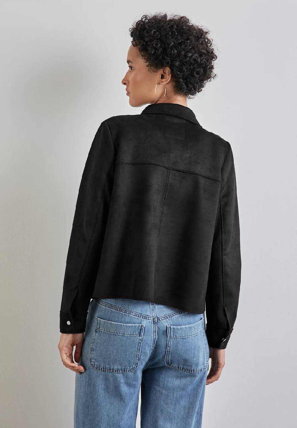 Street One Jacke in Velours-Optik Verkauf