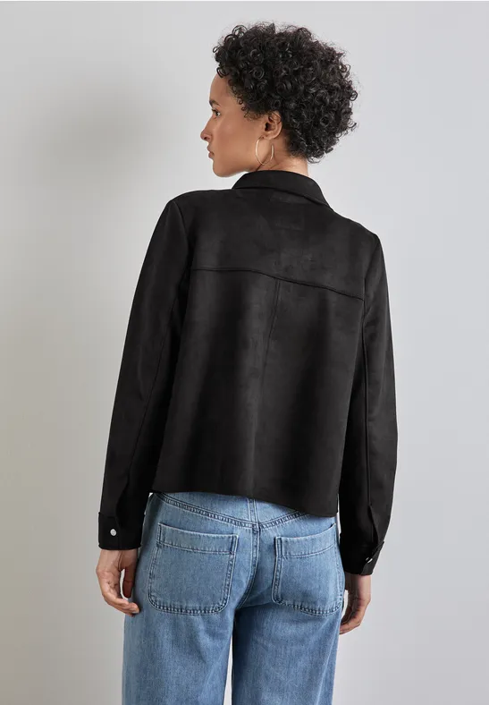 Street One Jacke in Velours-Optik Verkauf