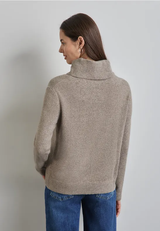 Street One Rollkragen Sweater Günstiger Verkauf