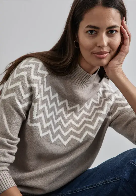 Street One Pullover mit Stehkragen Fabrik Onlineshop