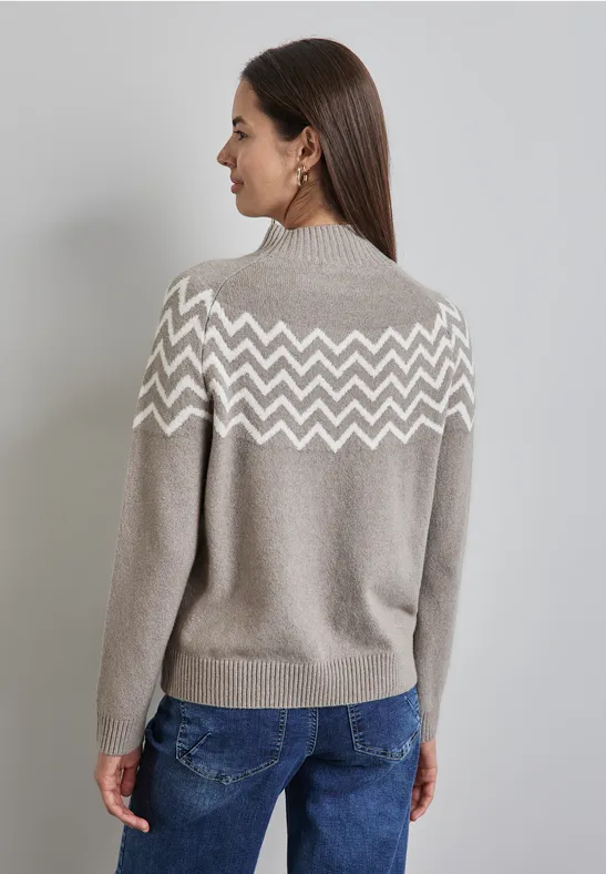 Street One Pullover mit Stehkragen Fabrik Onlineshop