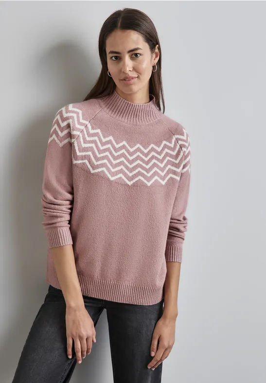 Street One Pullover mit Stehkragen Fabrikpreis