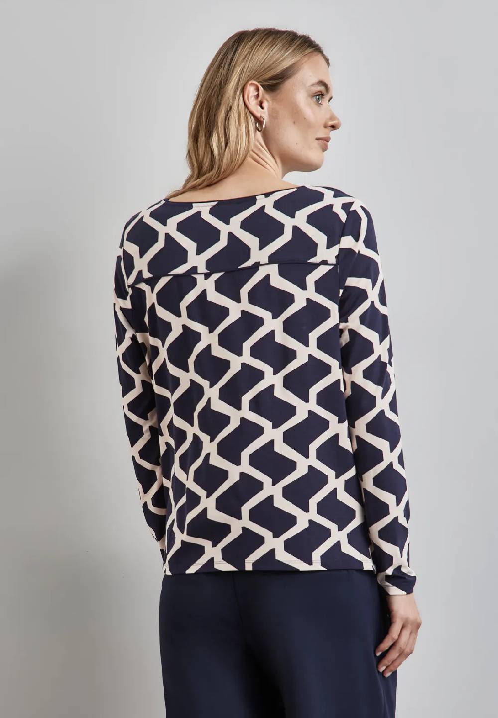 Street One Bedrucktes Langarmshirt Flash Sale
