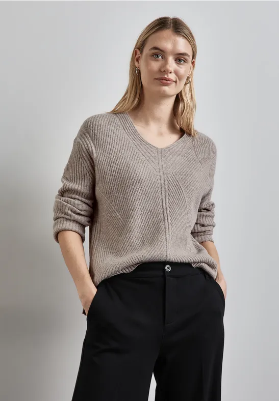 Street One Struktur-Pullover Saisonschlussverkauf