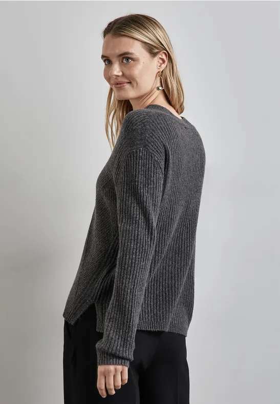Street One Struktur-Pullover Black Friday