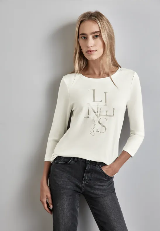 Street One Shirt mit Artwork Valentinstagsangebot