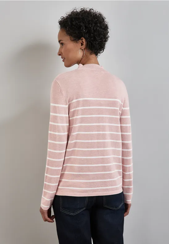 Street One Gestreifter Basic Pullover Jubiläumsangebot