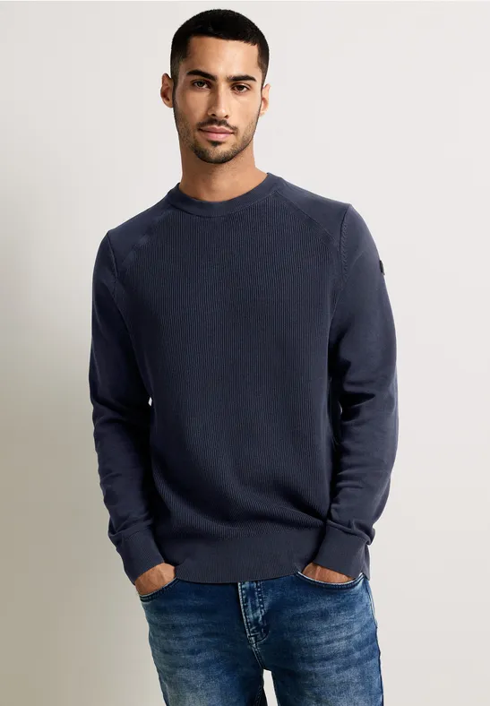 Street One Pullover in Washedoptik Bestseller