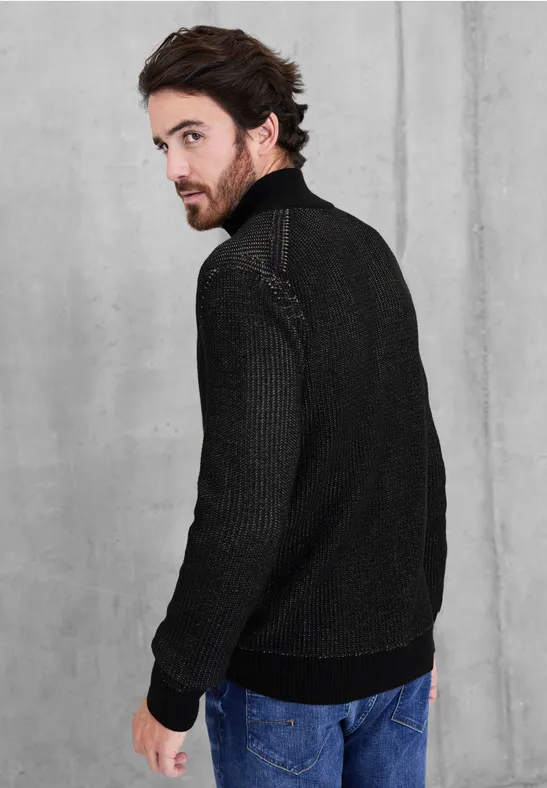 Street One Strickjacke mit Zipper Kauf eins, bekomm eins gratis