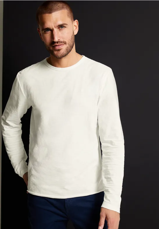 Street One Slub Langarmshirt Tägliche Deals