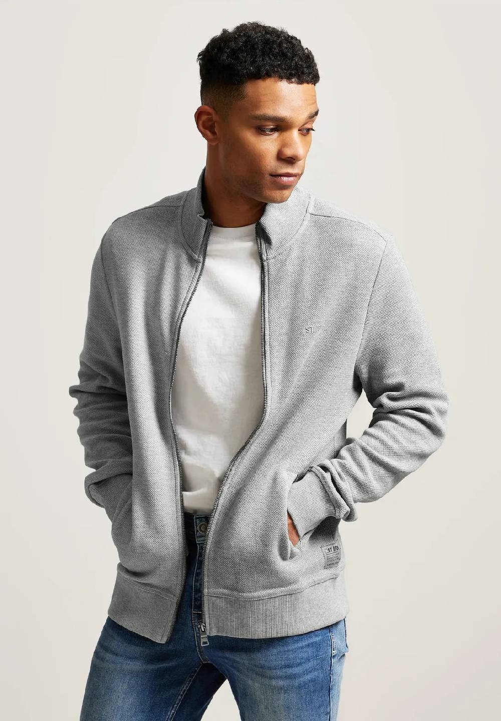 Street One Sweatjacke mit Zipper Letzter Tag