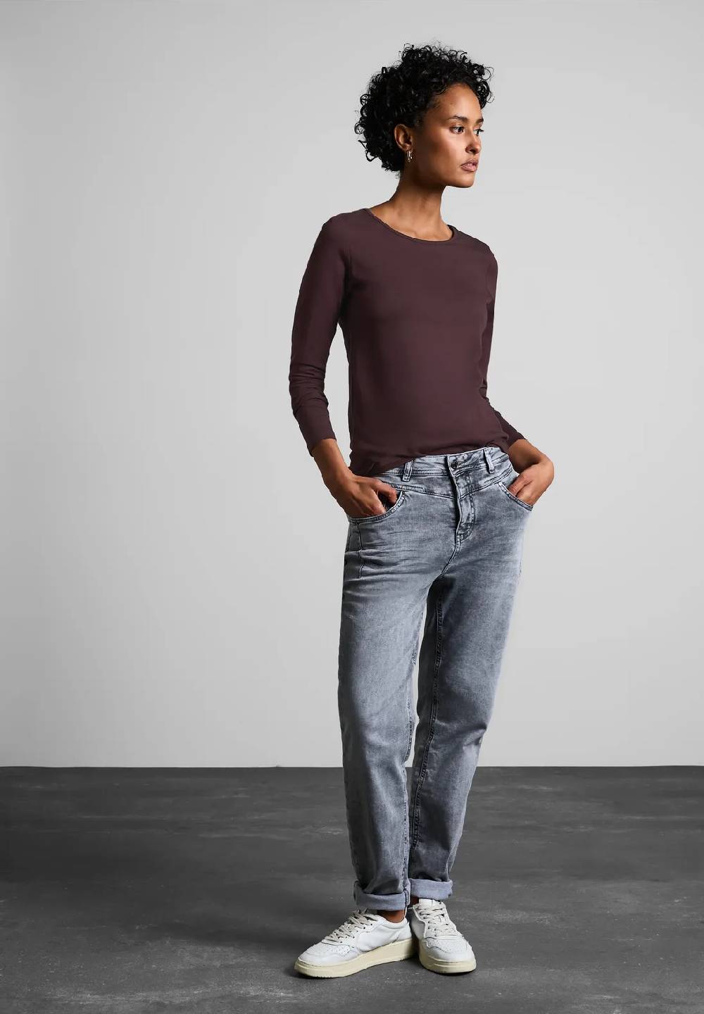 Street One Basic Langarmshirt Fabrikladen