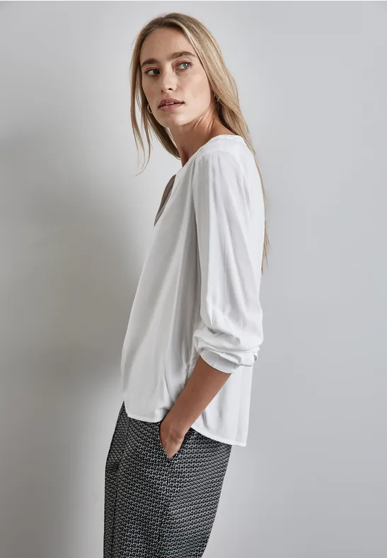 Street One Tunika in Unifarbe Black Friday Preise