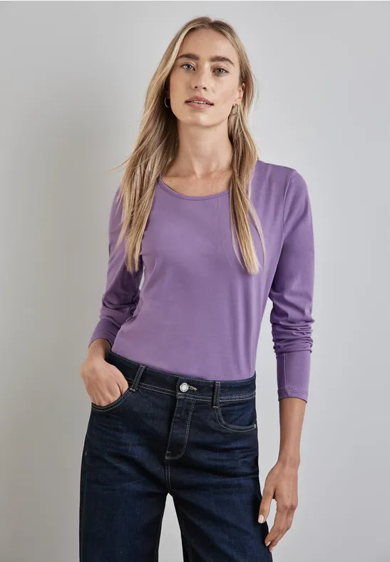 Street One Basic Langarmshirt 2025