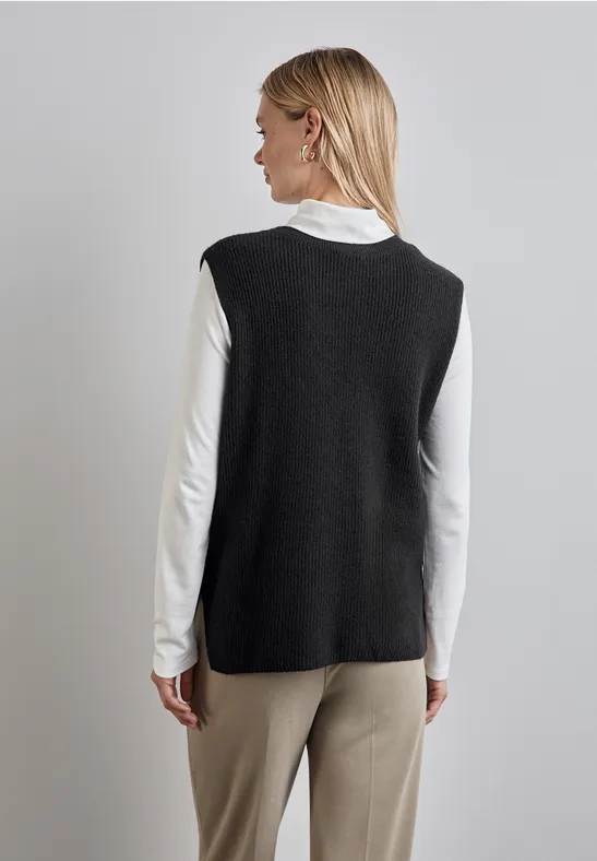 Street One Ärmelloser Pullover Auslauf