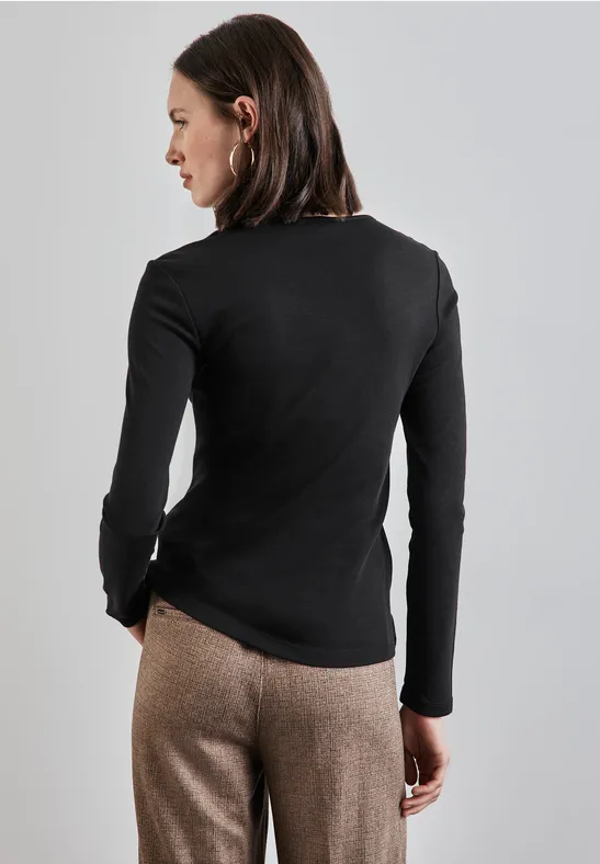 Street One Shirt mit Herzausschnitt im Angebot