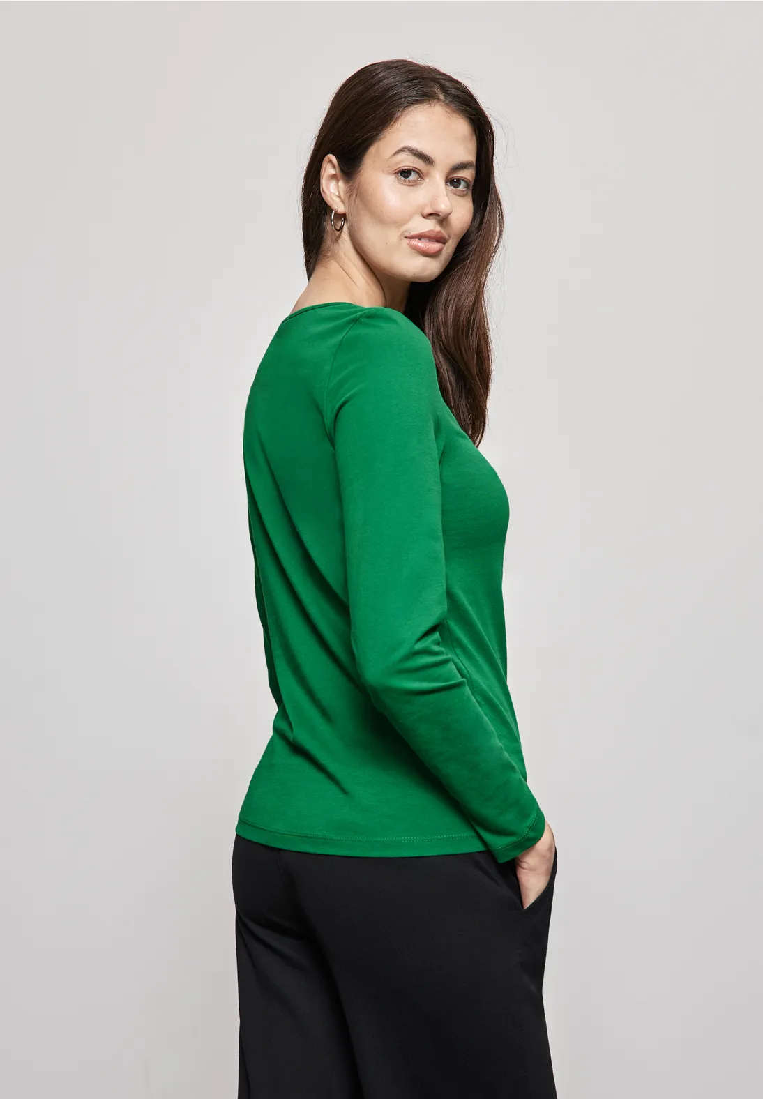 Street One Basic Langarmshirt Schlussverkauf